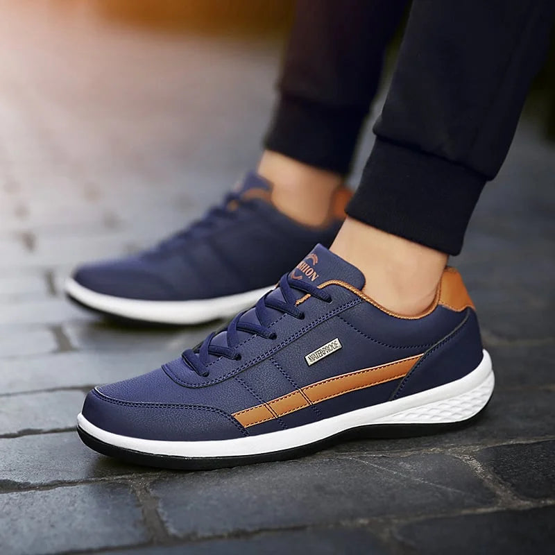Zapatillas Hombre con Cordones Suela Gruesa