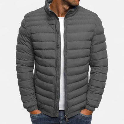 Chaqueta Hombre Acolchada Invierno Estilo Puffer
