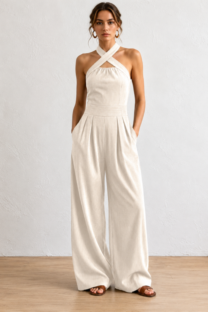 Mono Mujer Escote Cruzado Ajuste Elegante - Mavetta