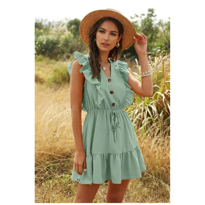 Vestido Mujer Ligero Bohemio Veraniego Versátil - Mavetta