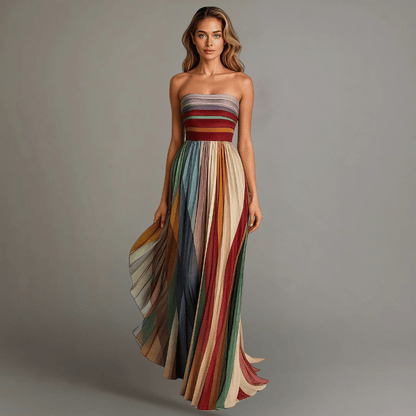 Vestido Mujer Ligero Sin Mangas Estilo Verano - Mavetta