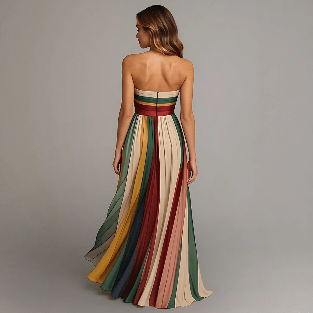 Vestido Mujer Ligero Sin Mangas Estilo Verano