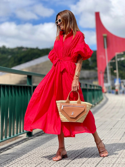 Vestido Mujer con Diseño Llamativo Ajuste Elegante