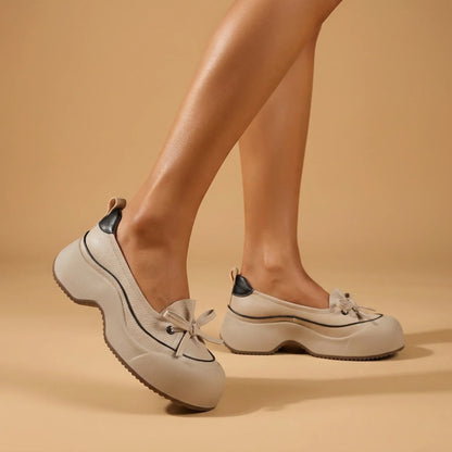 Zapatos Mujer Acolchados Sin Cierre Comodos