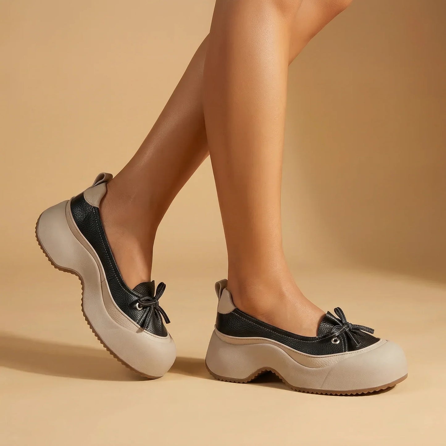 Zapatos Mujer Acolchados Sin Cierre Comodos
