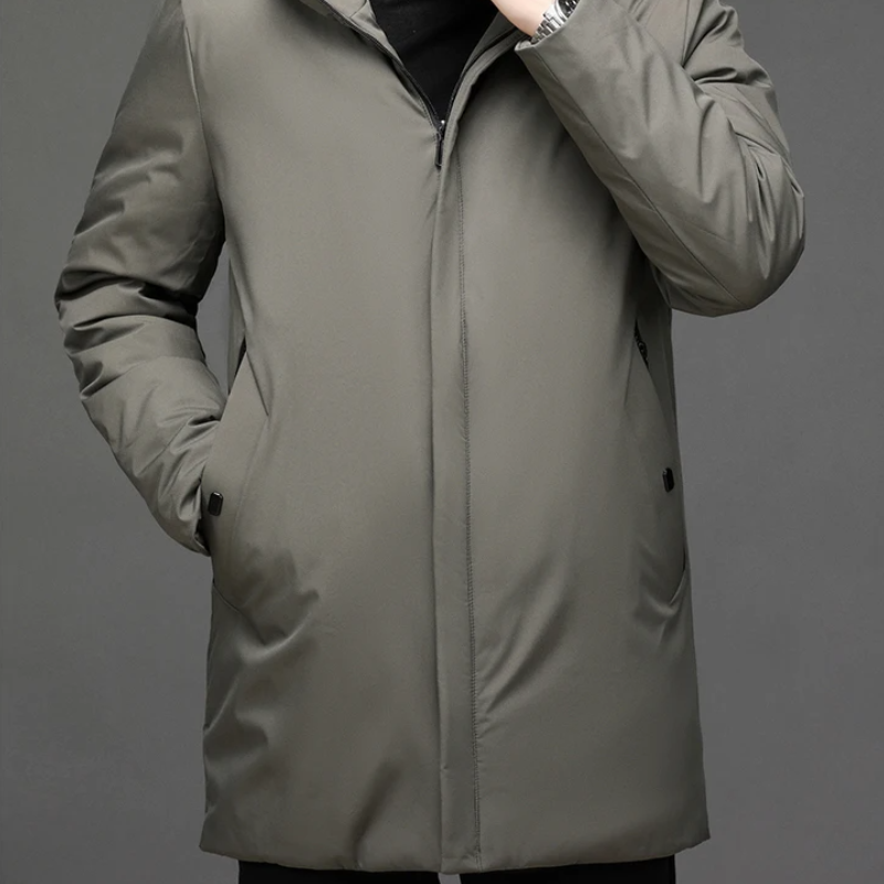 Chaqueta hombre invierno acolchada confortable y cálida