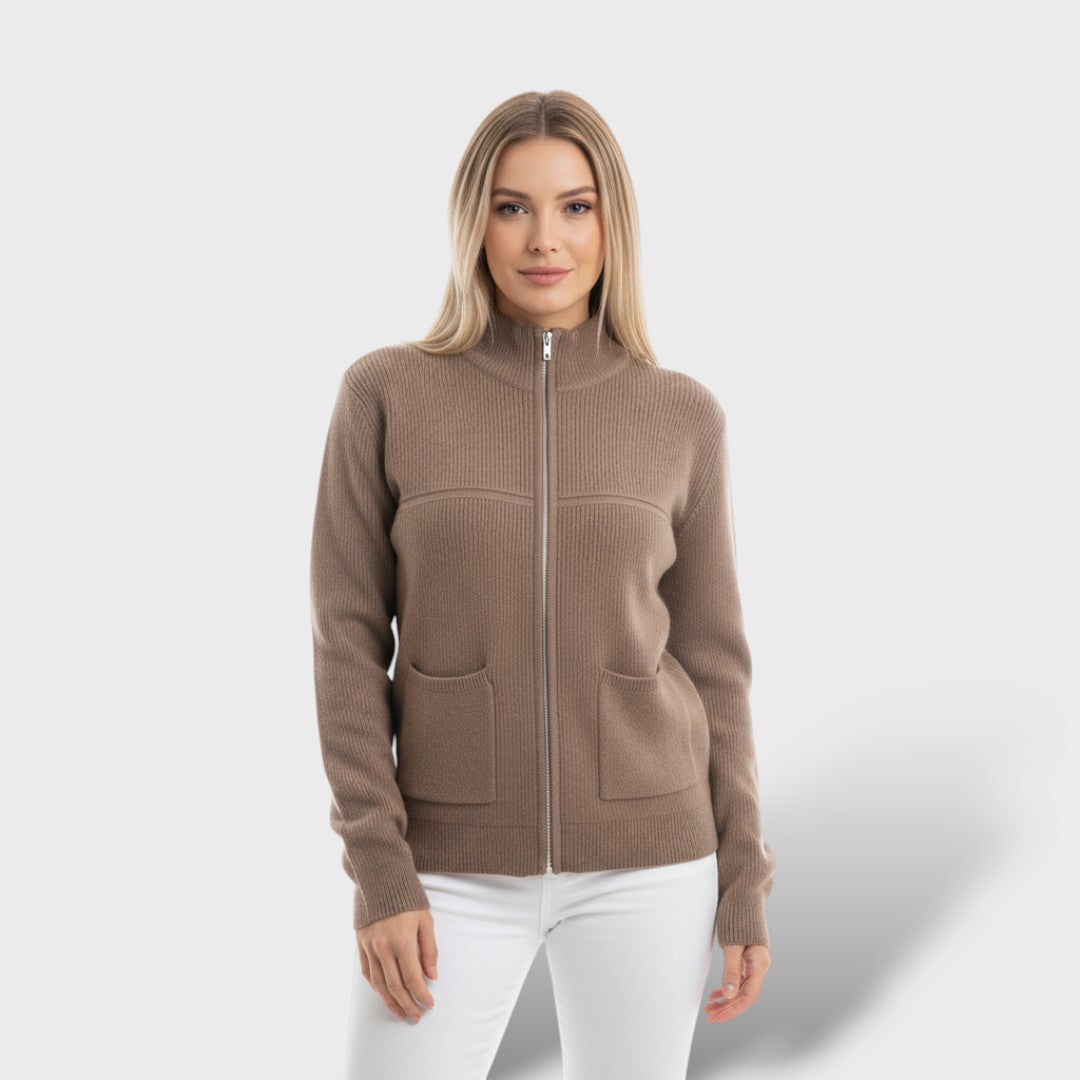 Jersey Mujer de Lana Merino Suave Ajuste Clásico
