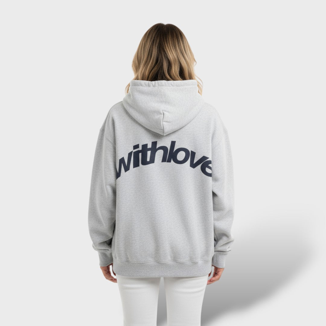 Sudadera Mujer Algodón Oversized Estilo Streetwear