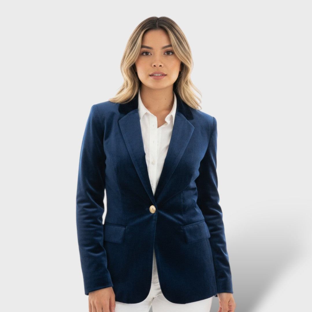 Blazer Mujer con Botones Corte Clásico