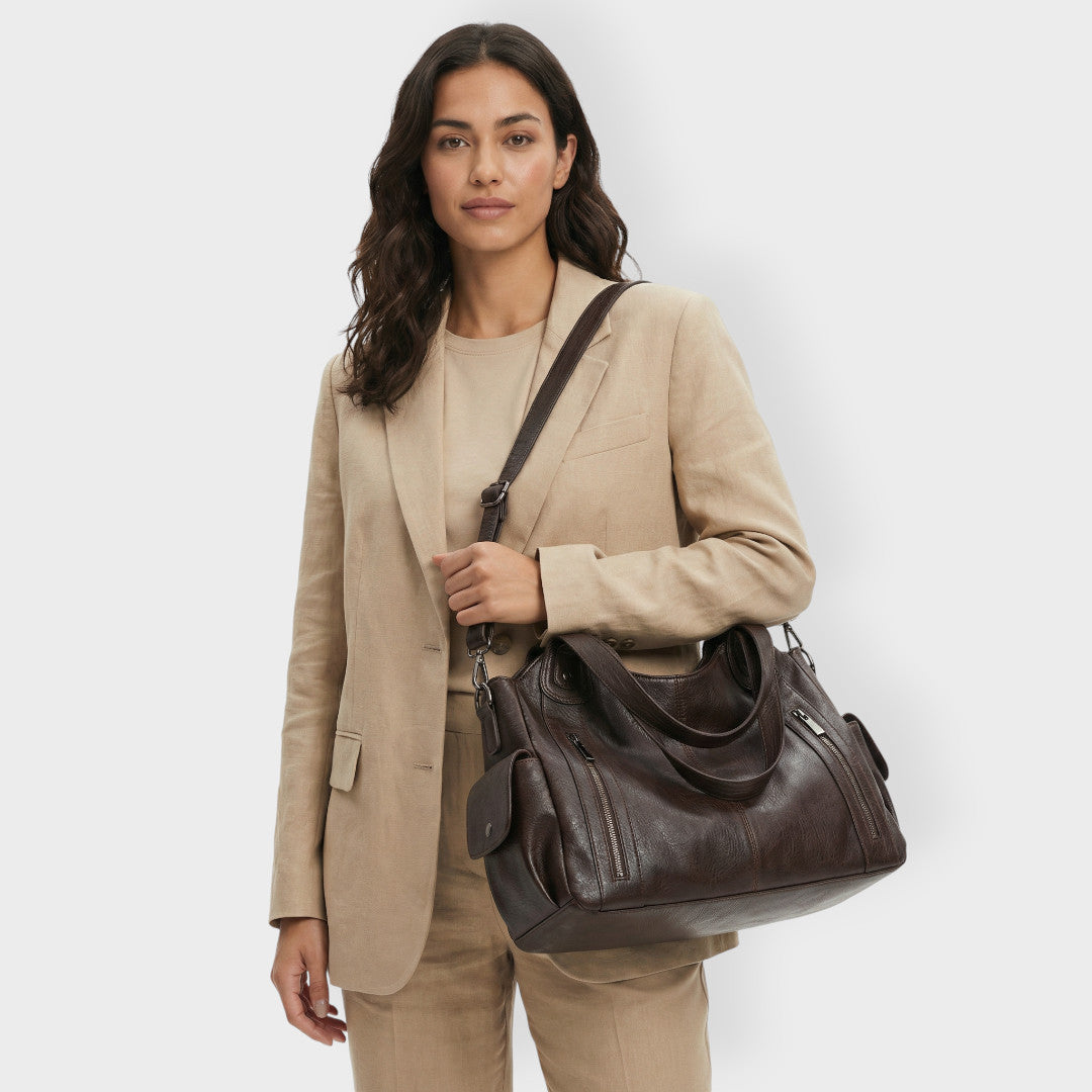 Bolso Mujer de Hombro Grande con Cremallera