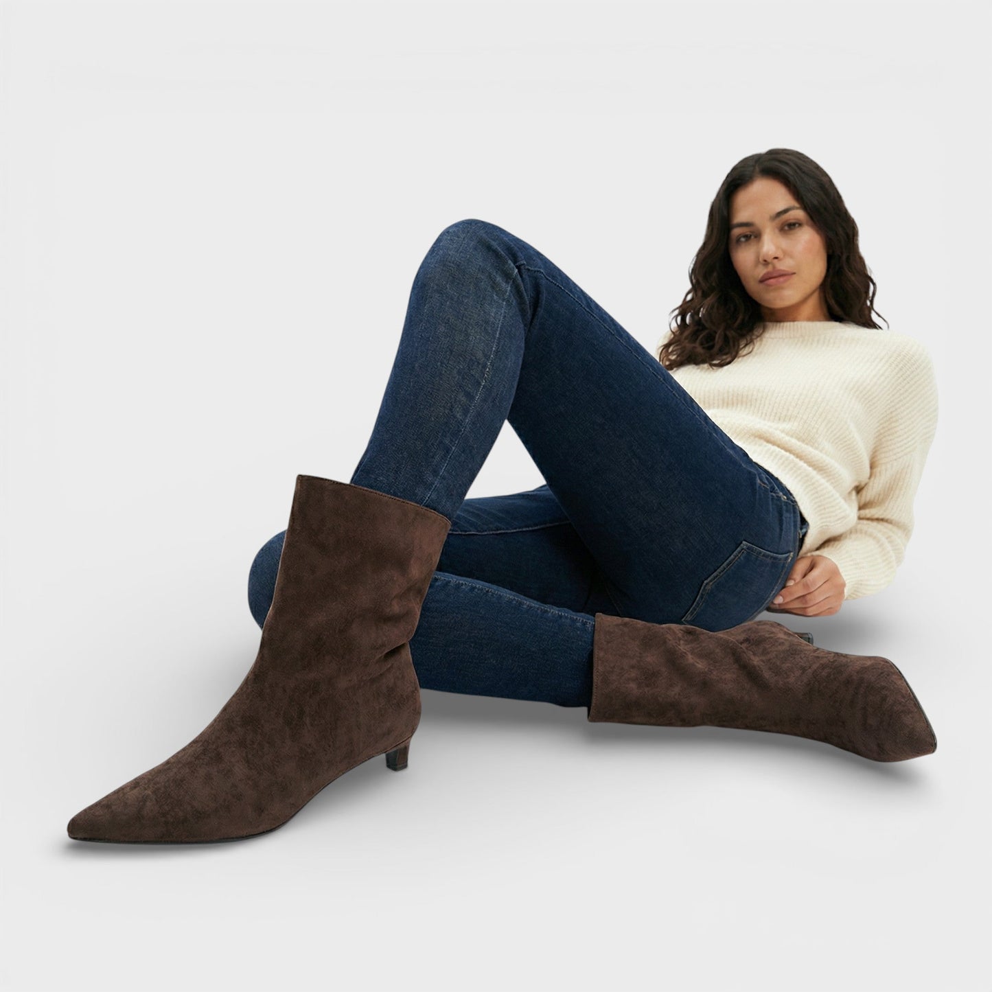 Botines Vintage Punta Fina Mujer