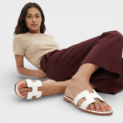 Sandalias Planas Mujer Diseño Estilo H