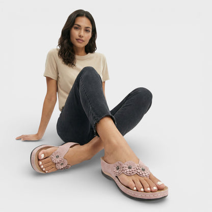 Sandalias Mujer Plantilla Ortopédica Comodas