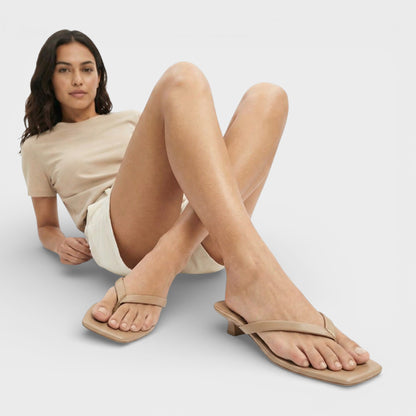 Sandalias Mujer Tacón Bajo Comodas