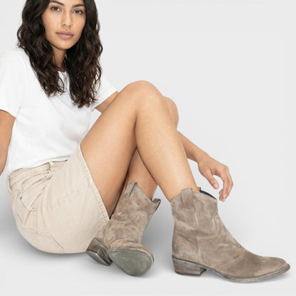 Botines Cowboy Vintage Mujer