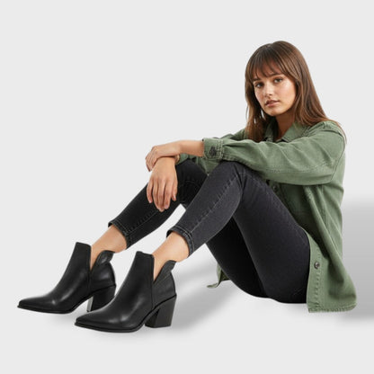 Botines Mujer Vaqueros Tacón Alto