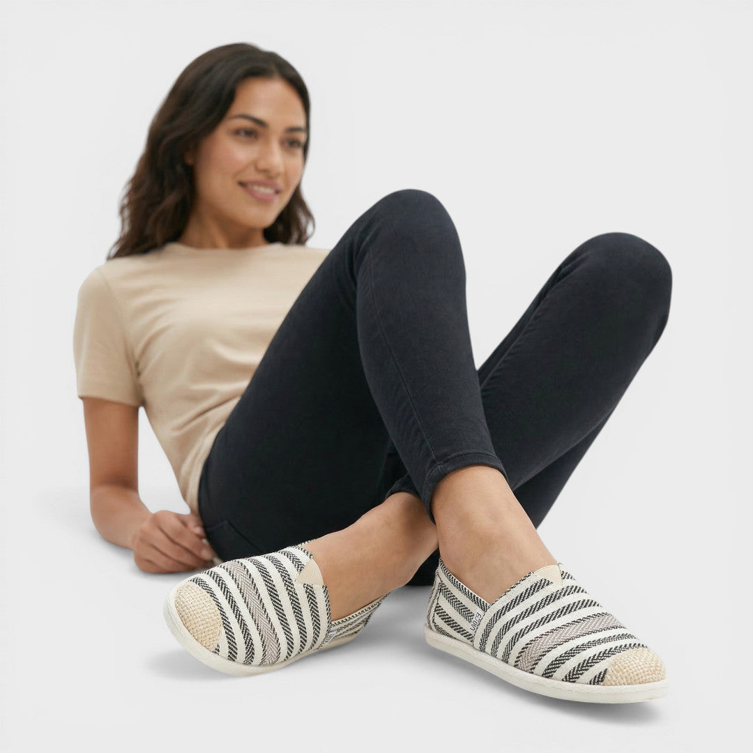 Alpargatas Mujer Slip On Estilo Bohemio