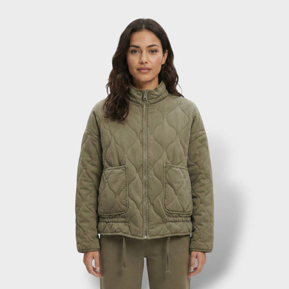 Chaqueta Acolchada Mujer Cuello Alto