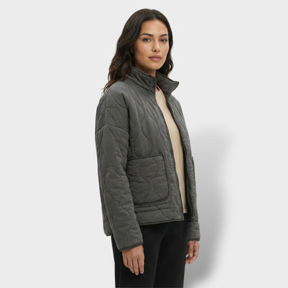 Chaqueta Acolchada Mujer Cuello Alto