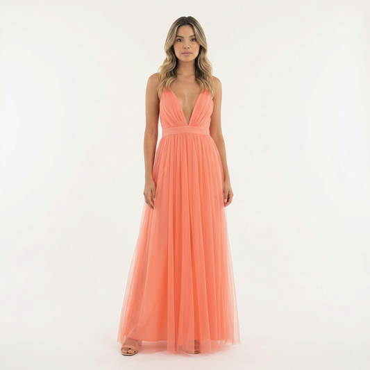 Vestido Largo Mujer de Fiesta Elegante - Mavetta