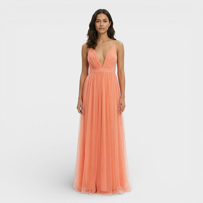 Vestido Maxi Mujer Fluido Suelto