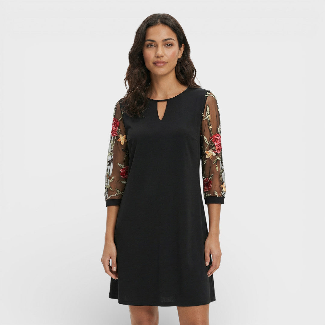 Vestido Maxi Mujer Elegante Ajuste Fluido