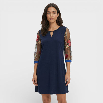 Vestido Maxi Mujer Elegante Ajuste Fluido