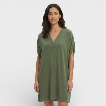Vestido Mujer Elegante Mangas Abiertas Ajuste Slim - Mavetta
