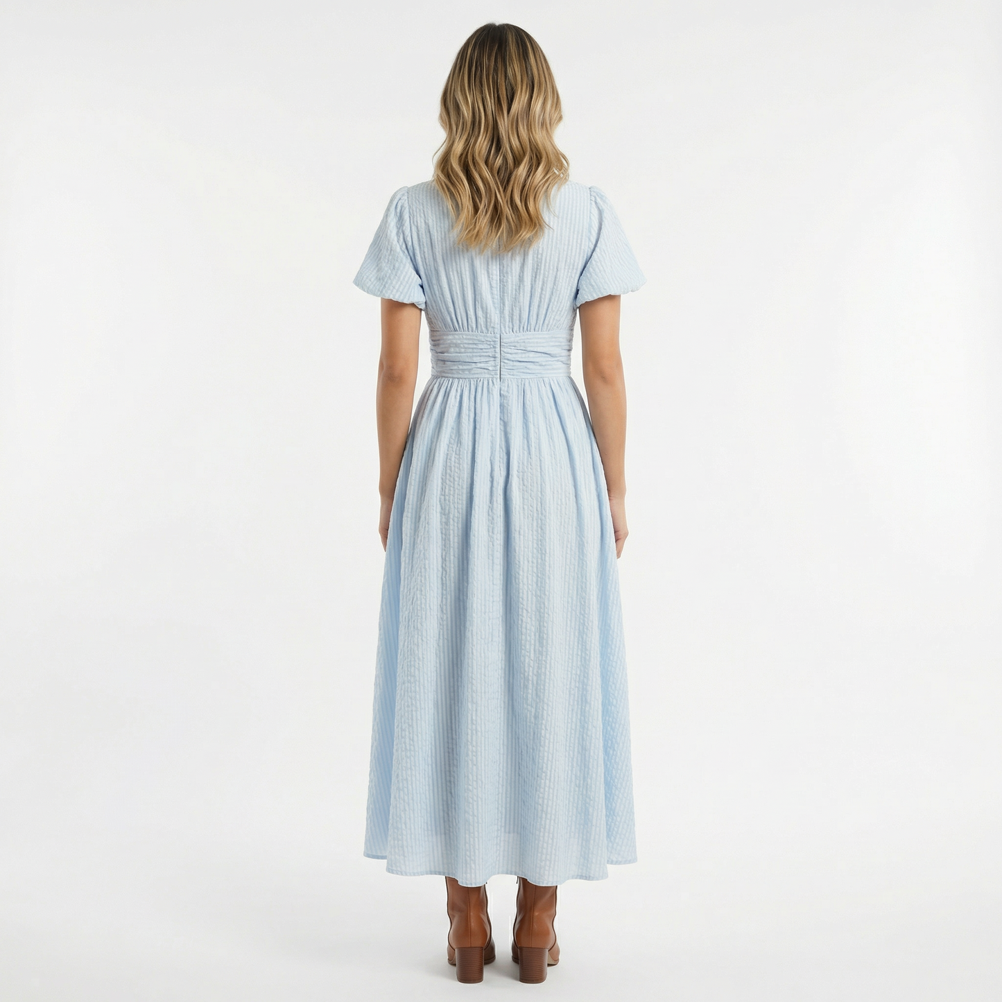 Vestido midi mujer ligero verano