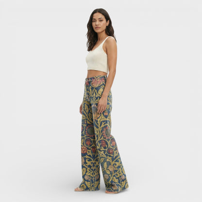 Vaqueros Mujer Pierna Ancha Estilo Baggy