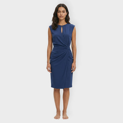 Vestido Midi Mujer Fiesta Corte Ajustado