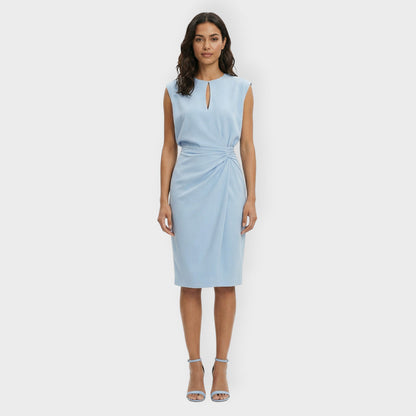Vestido Midi Mujer Fiesta Corte Ajustado