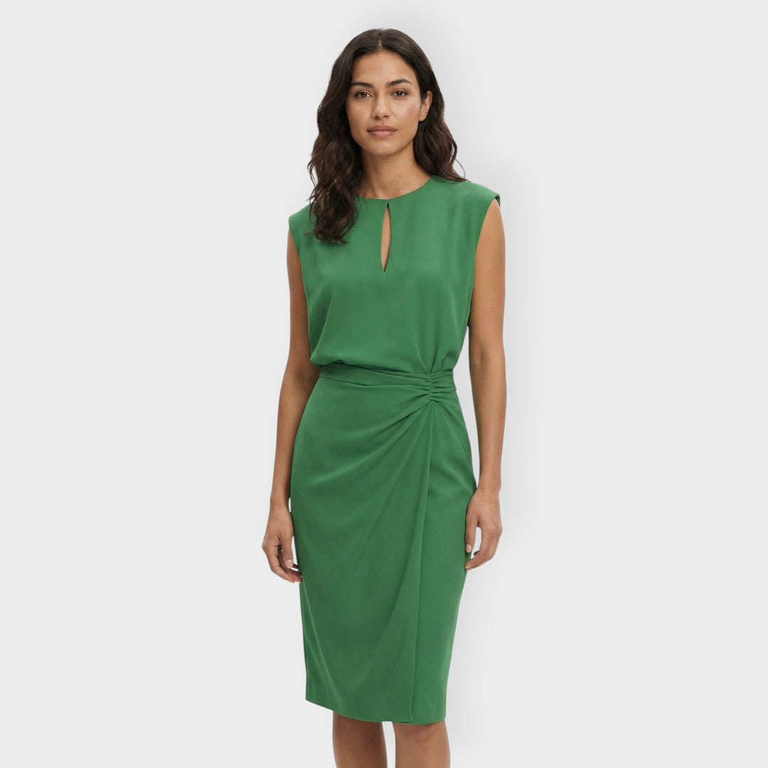 Vestido Midi Mujer Fiesta Corte Ajustado