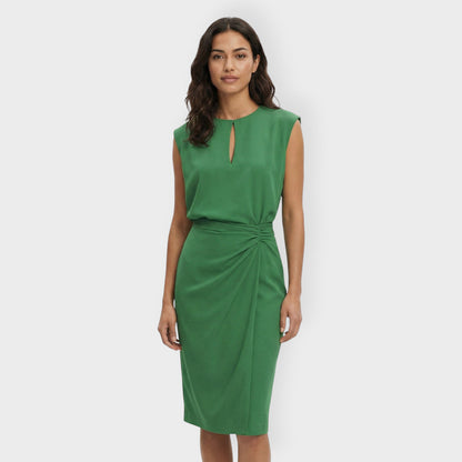 Vestido Midi Mujer Fiesta Corte Ajustado