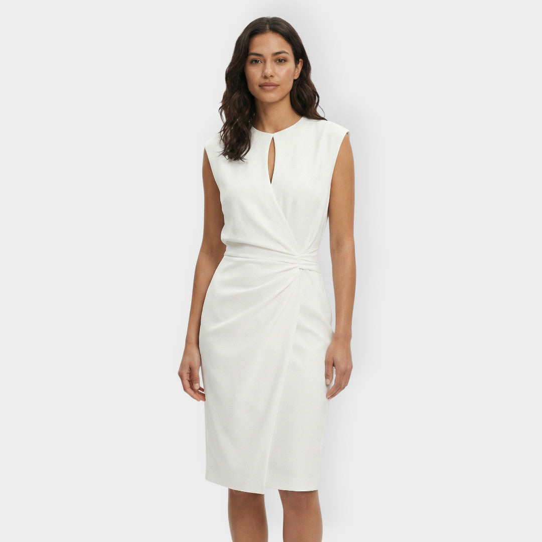 Vestido Midi Mujer Fiesta Corte Ajustado
