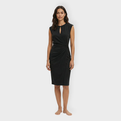 Vestido Midi Mujer Fiesta Corte Ajustado