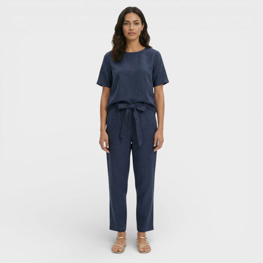 Conjunto Mujer y Pantalón Cintura con Lazo - Mavetta