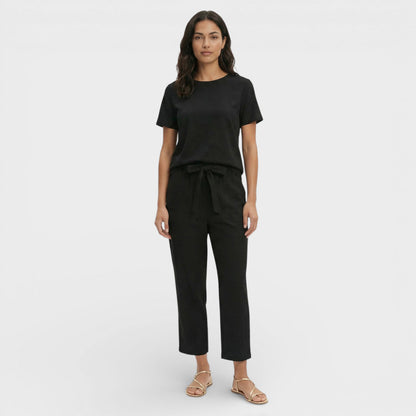 Conjunto Mujer y Pantalón Cintura con Lazo