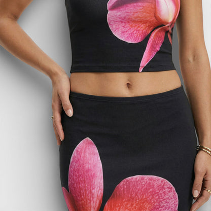 Conjunto Mujer Dos Piezas Estampado Floral