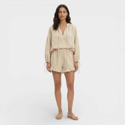 Conjunto Mujer Blusa y Shorts Casual
