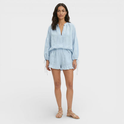 Conjunto Mujer Blusa y Shorts Casual