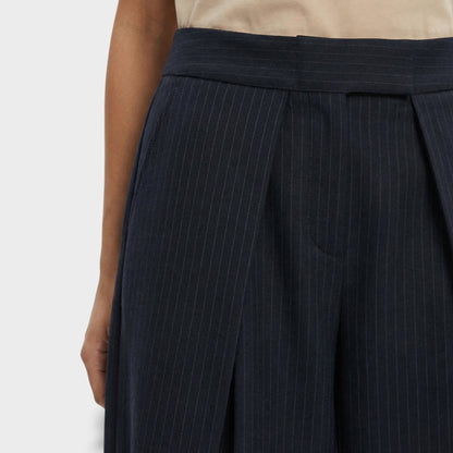 Pantalones Mujer Anchos Tejido Suave Corte Amplio