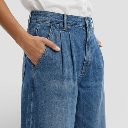 Pantalones Vaqueros Mujer Corte Ancho