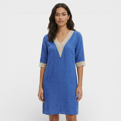 Vestido Midi Mujer Ligero Ajuste Elegante