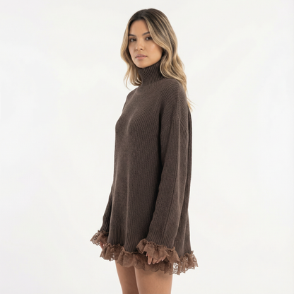 Vestido Mujer de Punto Ultrasuave Ajuste Confortable