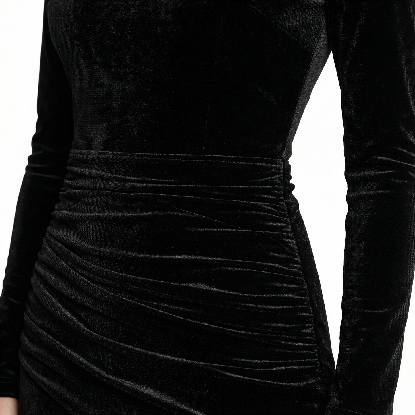Vestido Mujer Terciopelo Ajustado