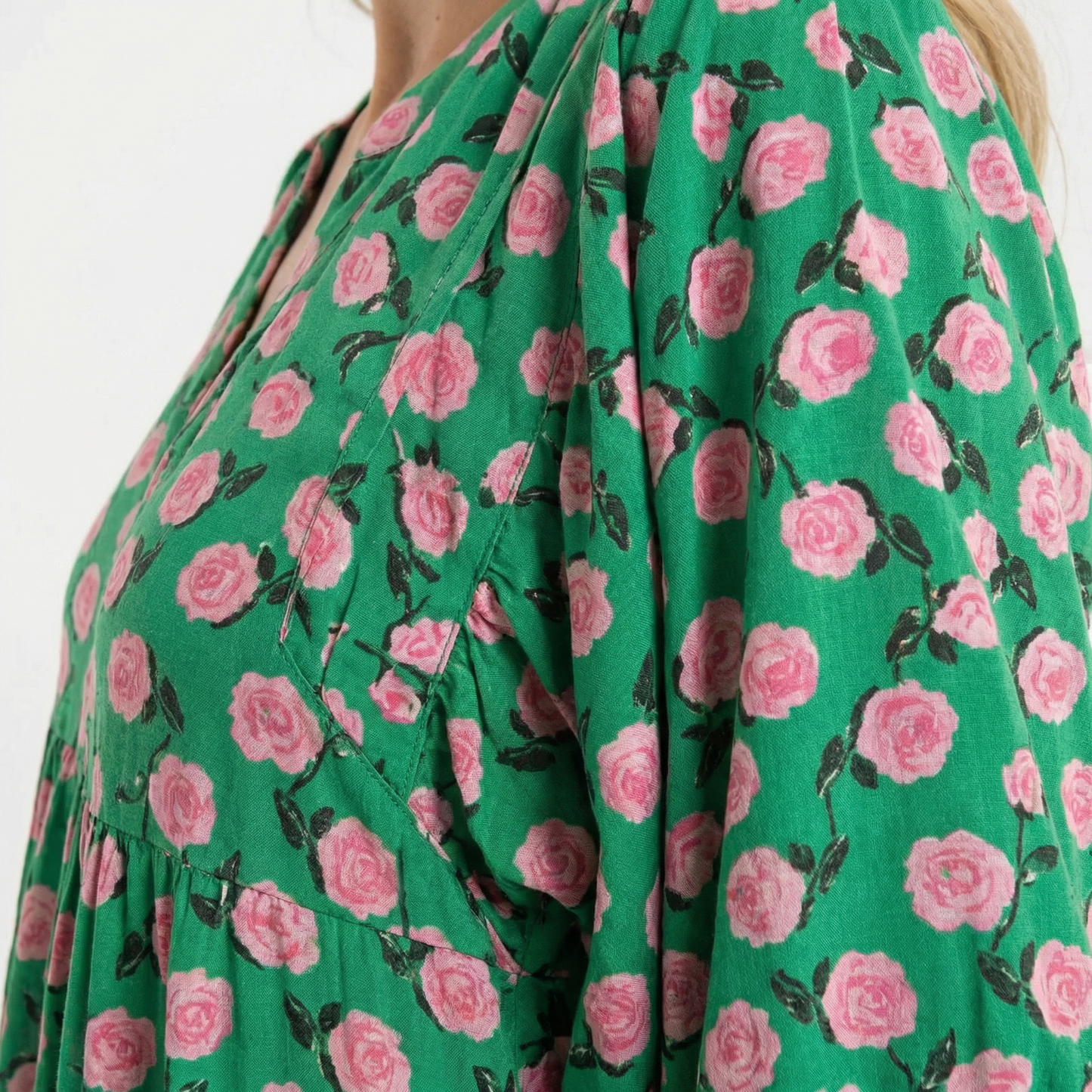Vestido Largo Mujer Estampado Estilo Boho