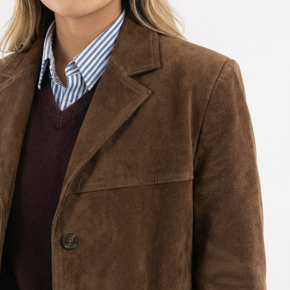 Abrigo Mujer de Invierno Elegante Ajuste Clásico