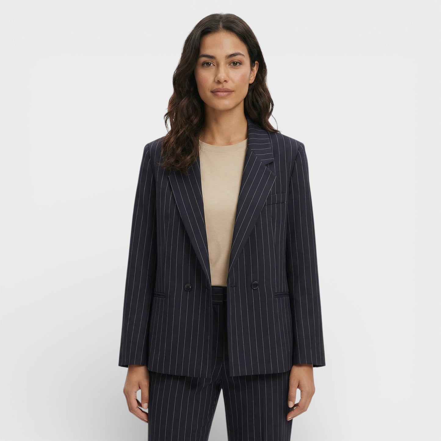 Blazer Elegante Rayas Mujer - Mavetta