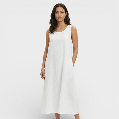 Vestido Mujer Ligero Tejido Suave Ajuste Cómodo